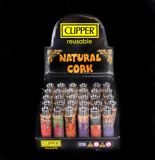 CLIPPER LIGHTER CORK LEAVES (30CT)