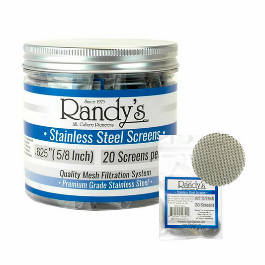 Randy's .625" Stainless Steel Screen Jar 20 PC (36ct)