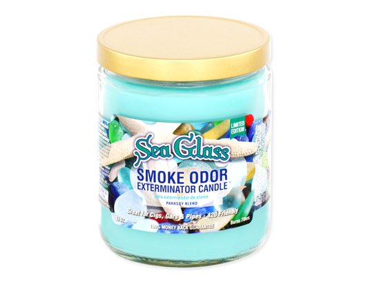 SMOKE ODOR ELIMINATOR SEA GLASS 13oz CANDLE (1CT)