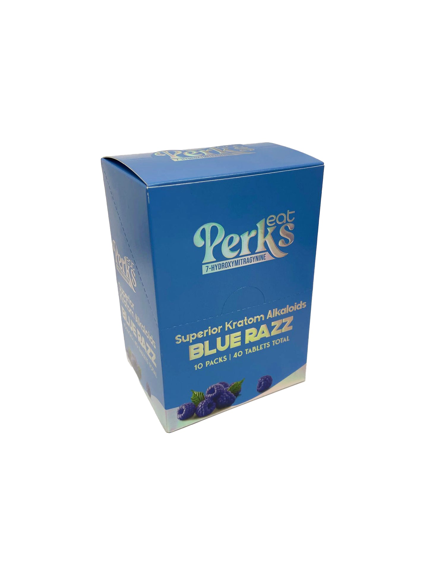 EAT PERKS 7 HYDROXY 4PK MINI TABLET BLUE RAZZ (10CT)