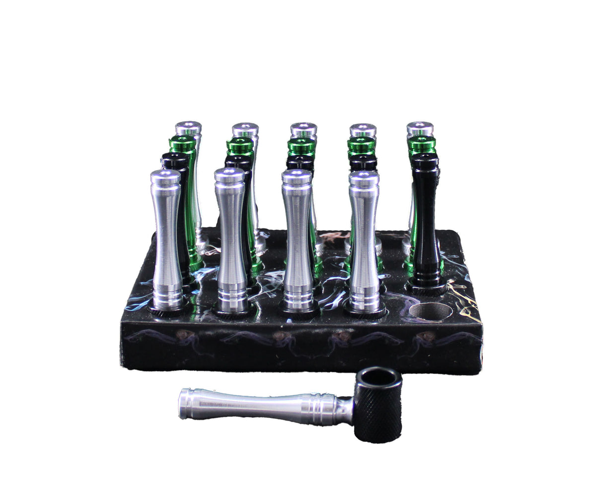 REGULAR #2 STYLE METAL PIPE ASSORTED (20CT)
