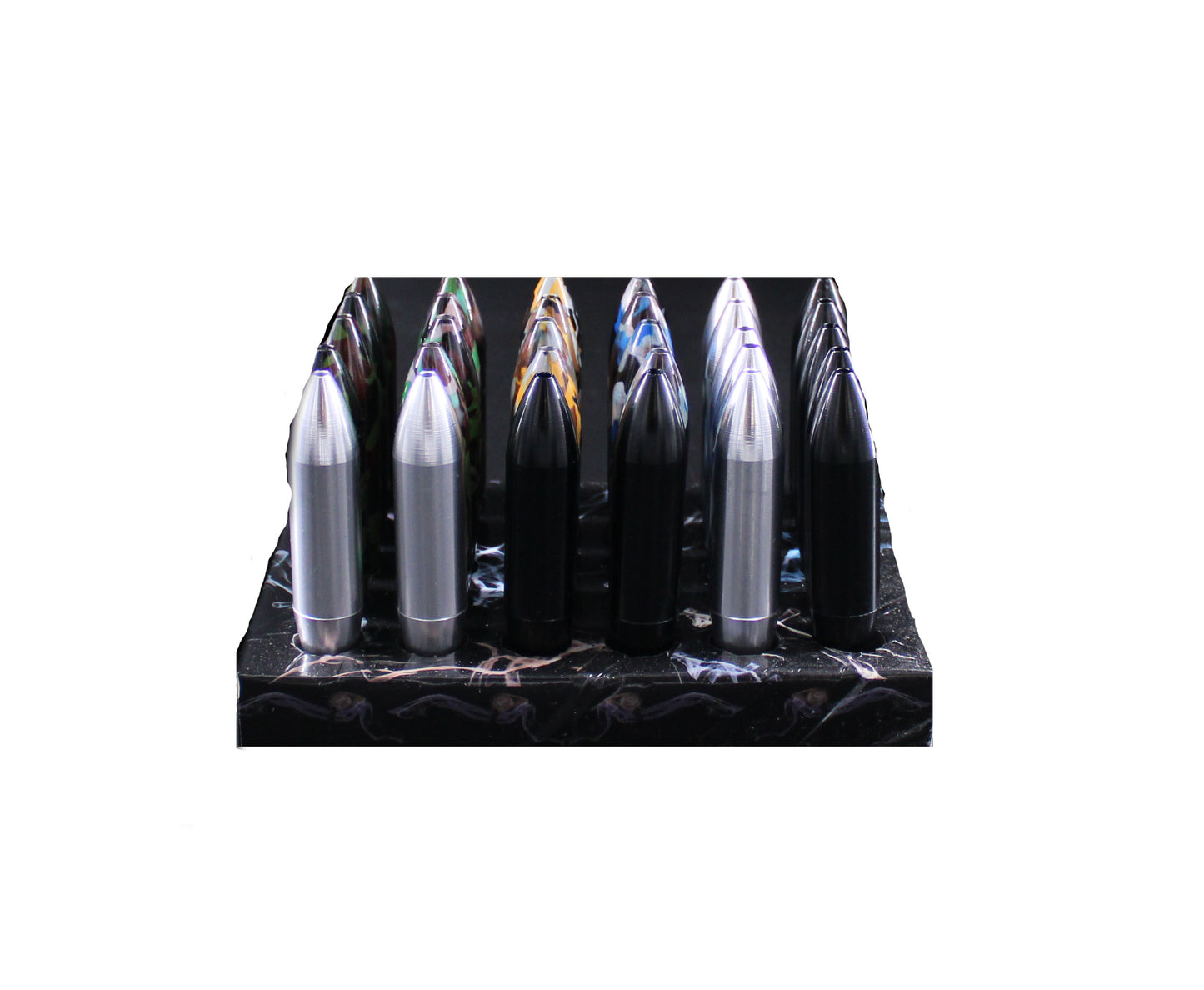 MISSILE STYLE METAL PIPE ASSORTED (30CT)