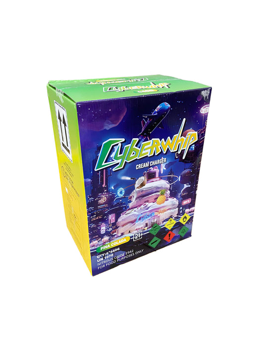 CYBERWHIP 640g CREAM CHARGER PINA COLADA (6CT)