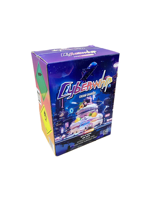 CYBERWHIP 640g CREAM CHARGER FRUIT SMOOTHIE (6CT)
