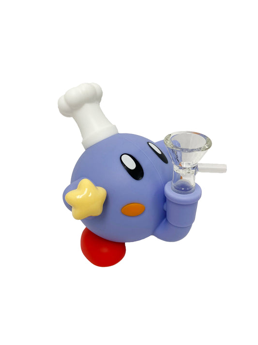 5" KIRBY SILICONE WATERPIPE ASSORTED (1CT)