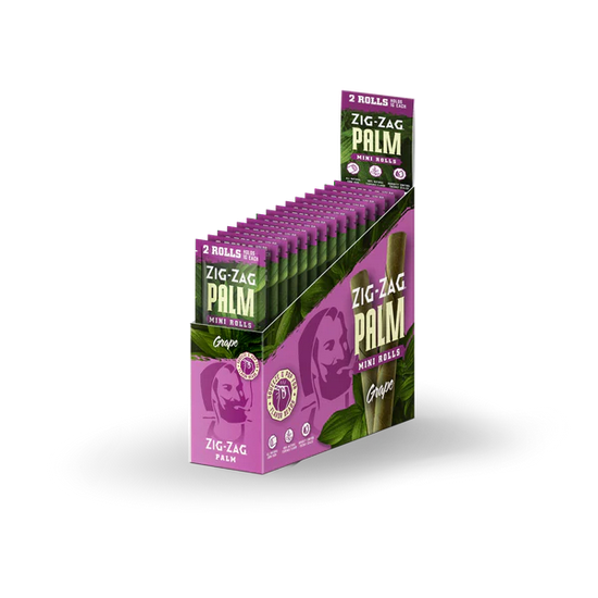 ZIGZAG MINI PALM ROLLS 2PK GRAPE (1CT)