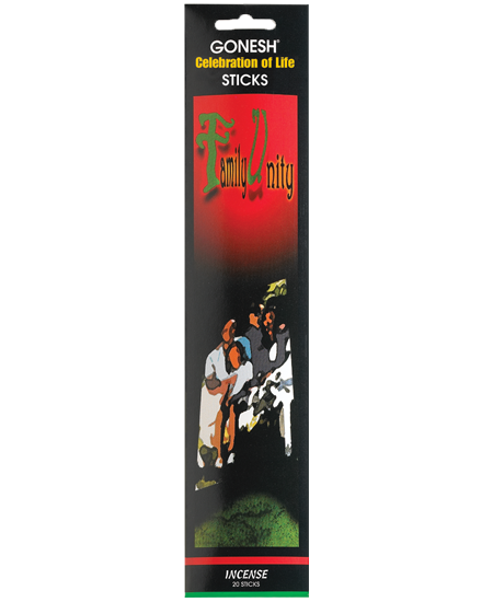 GONESH STICKS AAH FAMILY UNITY 20PK (4CT)
