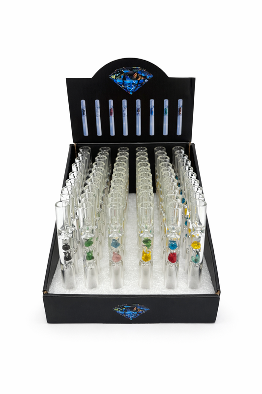 GLASS ONE HITTER 001 DIAMOND (48CT)