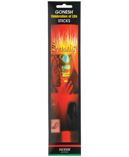 GONESH STICKS AAH SENSUALITY 20PK (4CT)