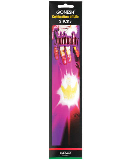 GONESH STICKS AAH SPIRITUALITY 20PK (4CT)