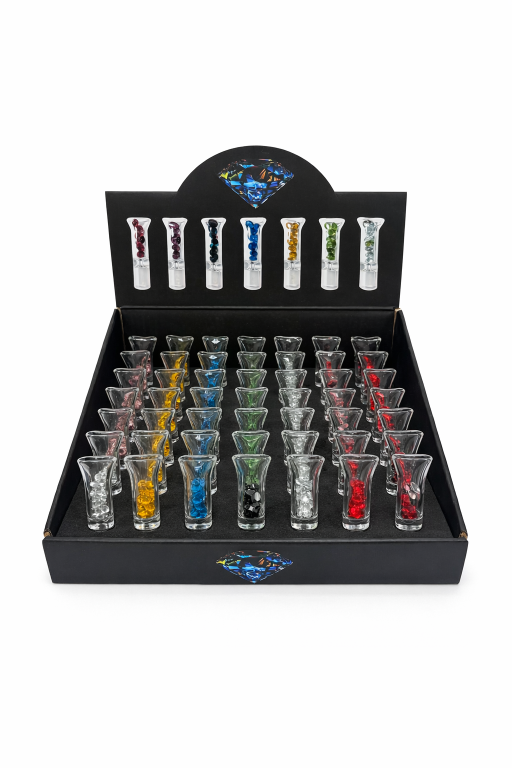 GLASS FILTER TIPS 004 DIAMOND (48CT)