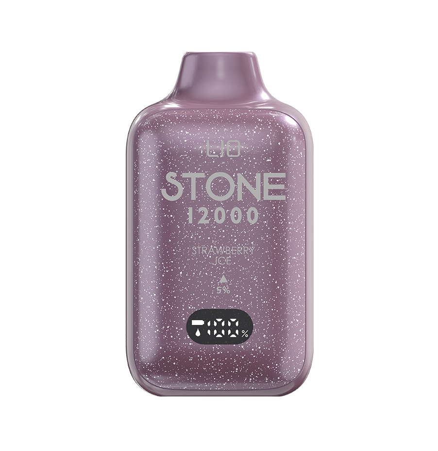 LIO STONE 12000 STRAWBERRY ICE (5CT)