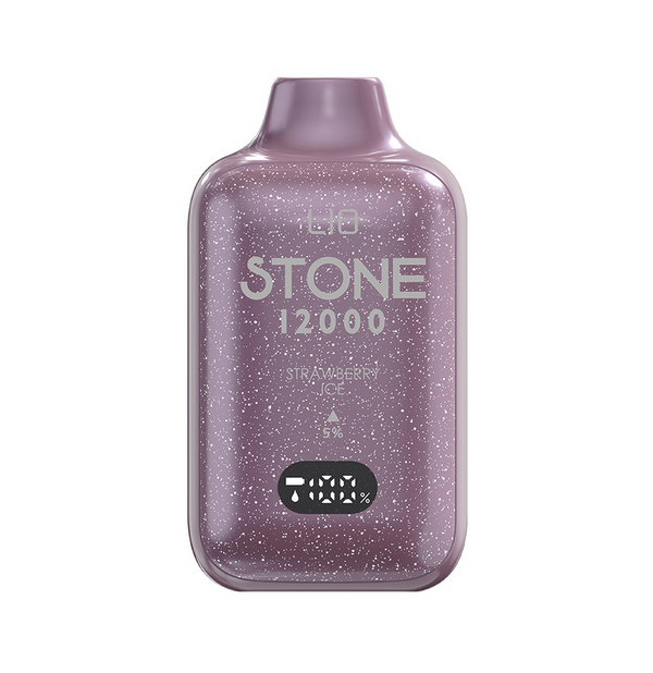 LIO STONE 12000 STRAWBERRY ICE (5CT)