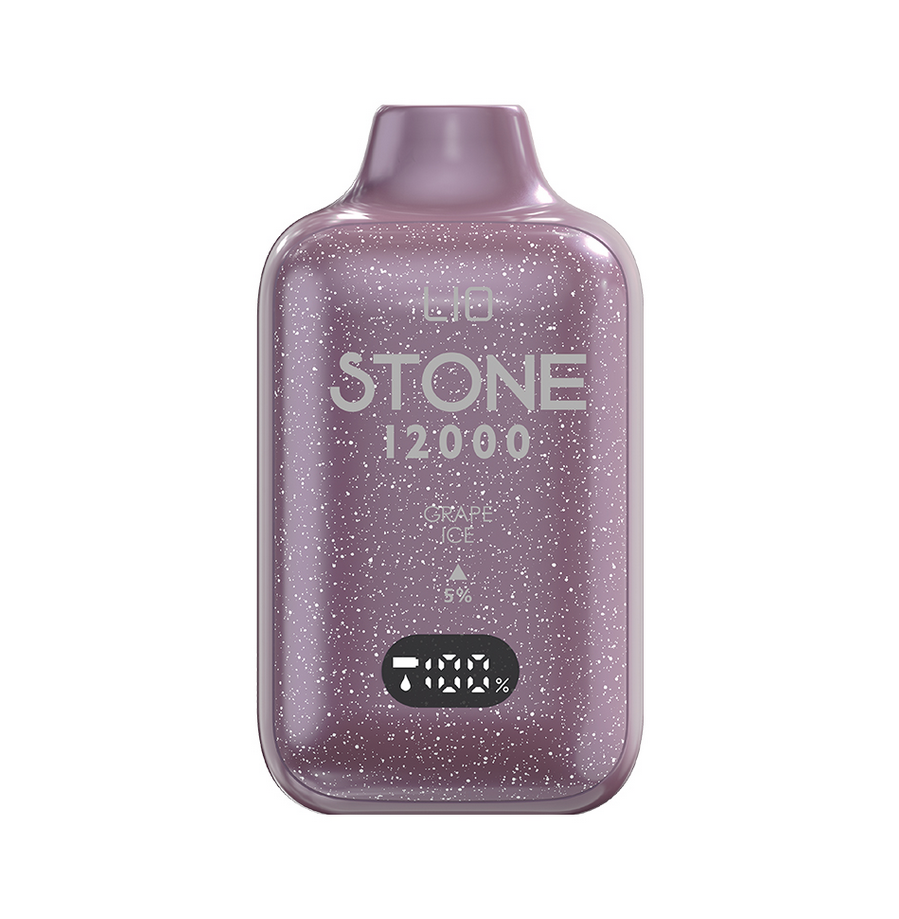 LIO STONE 12000 GRAPE ICE (5CT)