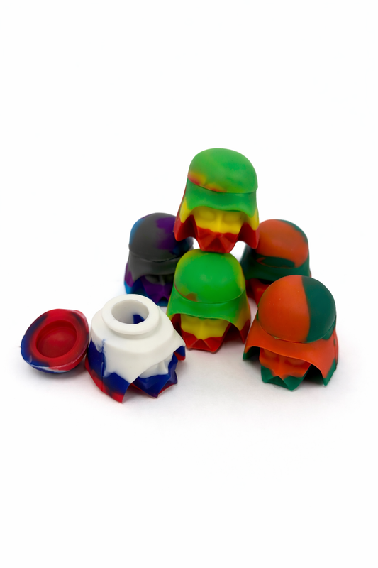 1.5" SILICONE WAX CONTAINER (10CT)