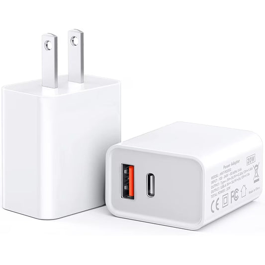 VONK CD-10 FAST TRAVEL CHARGER 20W USC+C (1CT)