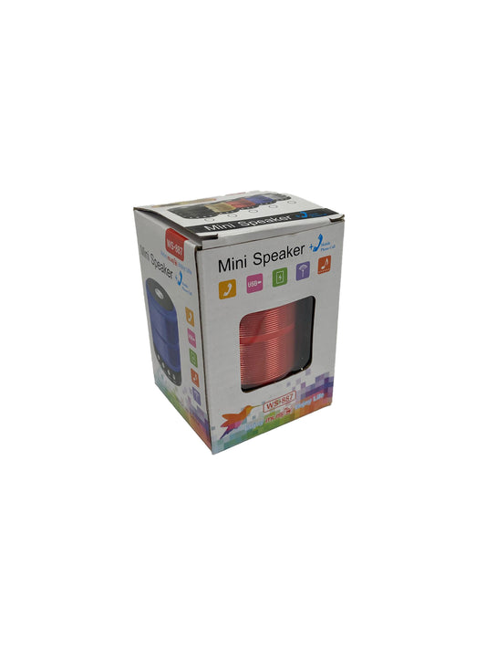 MINI BT SPEAKER ASSORTED (1CT)