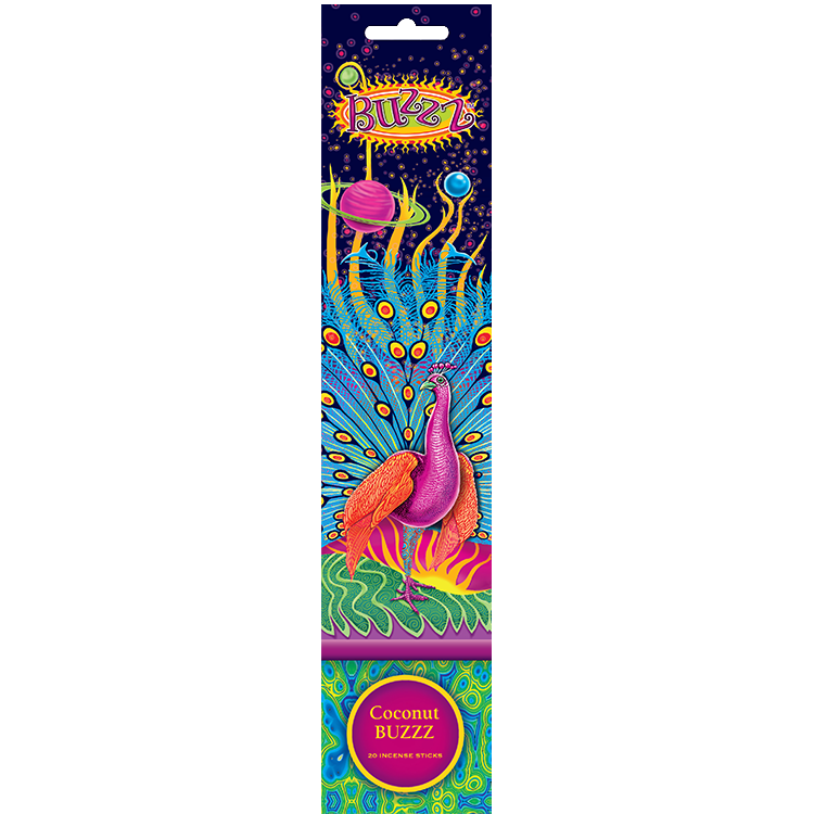 GONESH STICKS BUZZZ COCONUT 20PK (4CT)