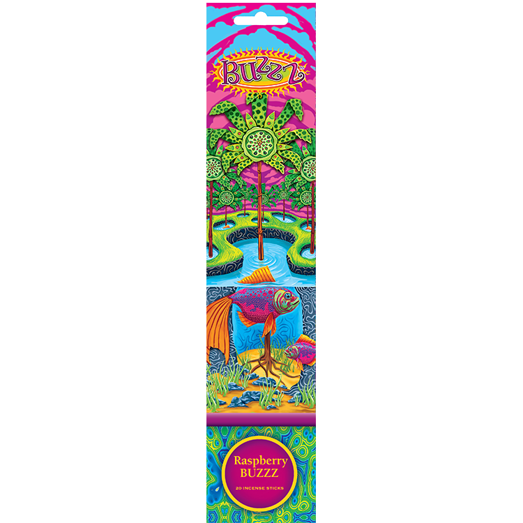 GONESH STICKS BUZZZ RASPBERRY 20PK (4CT)