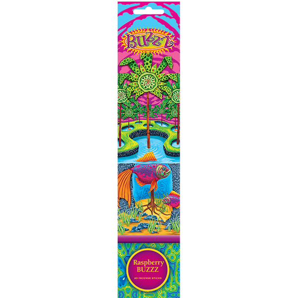 GONESH STICKS BUZZZ RASPBERRY 20PK (4CT)