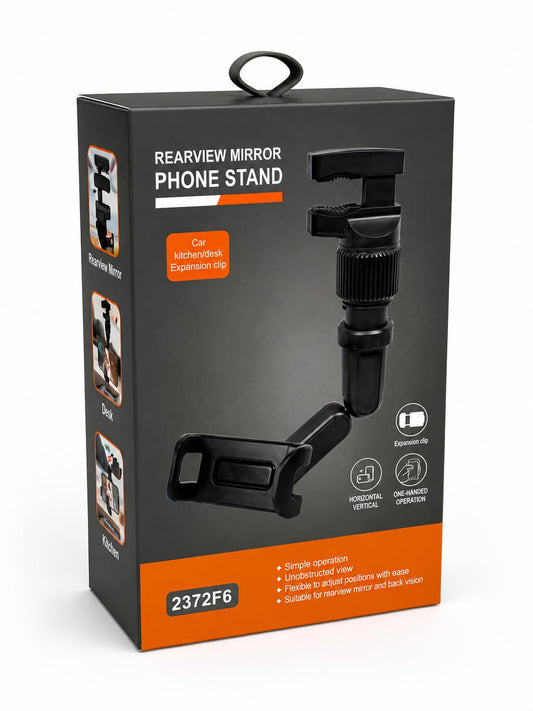 REVIEW MIRROR CAR PHONE MOUNT (1CT)