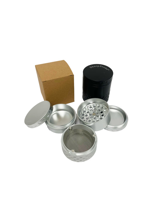 63MM 6 PART ALUMINUM GRINDER (1 CT)