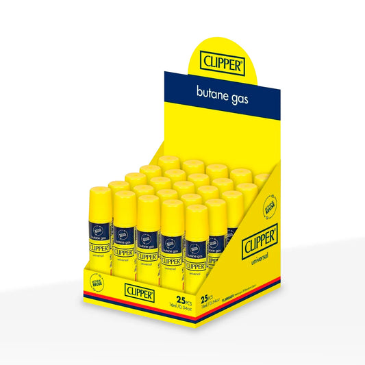 CLIPPER 16ML BUTANE REFILLS  (25CT)