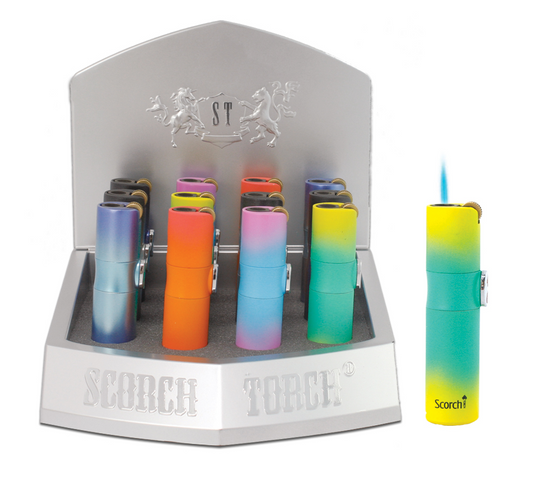 SCORCH PREMIUM FLINT 1T TORCH DISPLAY (12CT)