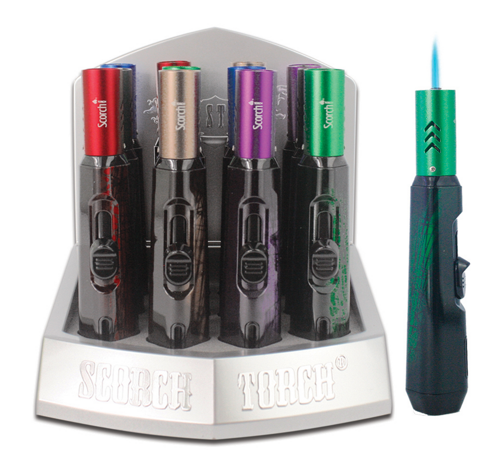 SCORCH PREMIUM PENCIL TORCH DISPLAY (12CT)