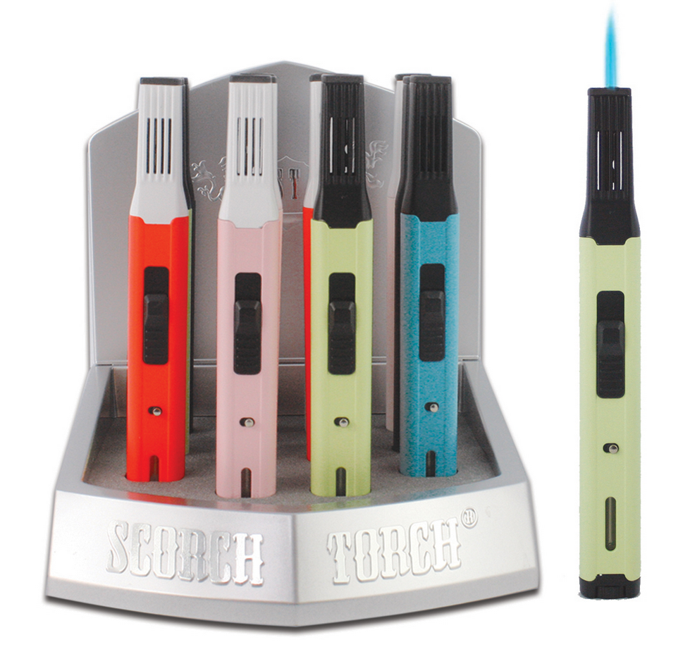 SCORCH PREMIUM PENCIL TORCH DISPLAY (12CT) – Warehouse Fever