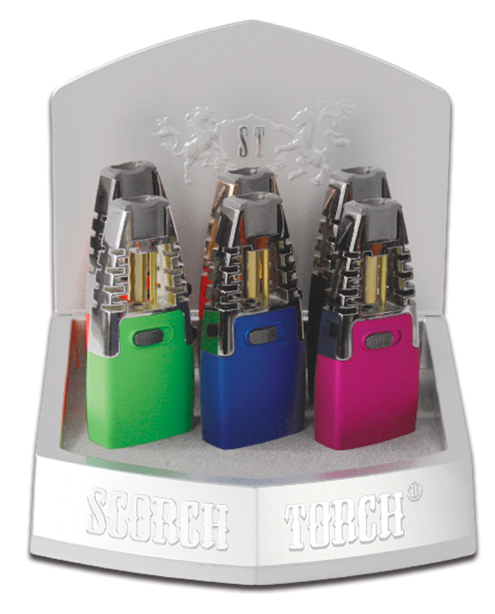 SCORCH PREMIUM FORCE MINI TORCH DISPLAY (6CT)