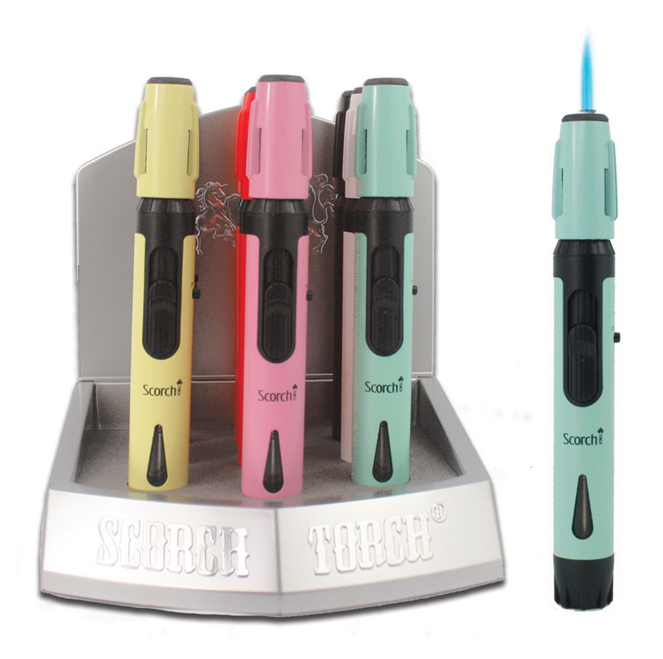 SCORCH PREMIUM PENCIL TORCH DISPLAY (9CT)