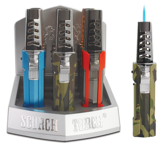 SCORCH PREMIUM STANDING PENCIL TORCH DISPLAY (9CT)