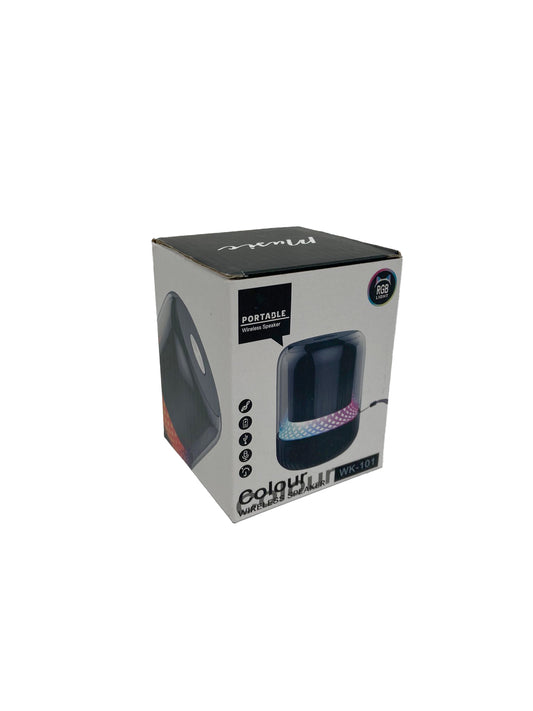 COLOR PORTABLE BT SPEAKER ASSORTED (1CT)