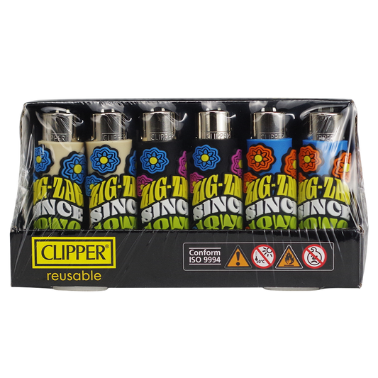 CLIPPER LIGHTER POP COVER ZIGZAG (30CT)