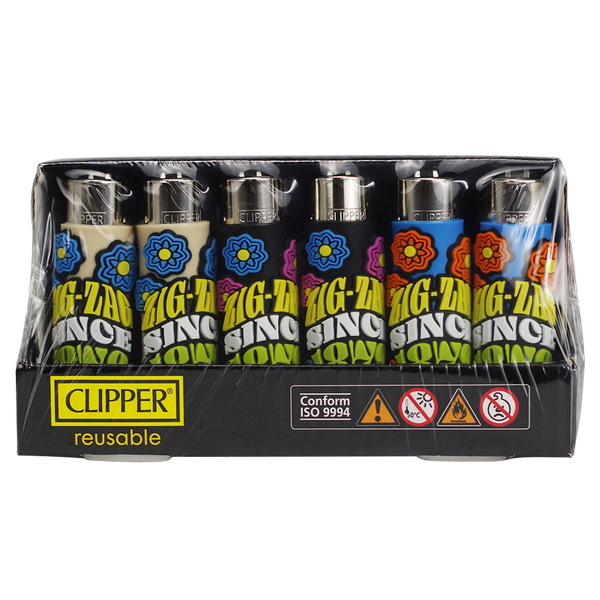 CLIPPER LIGHTER POP COVER ZIGZAG (30CT)