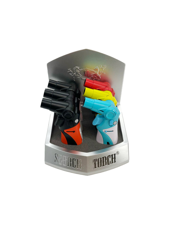 SCORCH PREMIUM ADJUSTABLE NOZZLE TORCH DISPLAY (6CT)