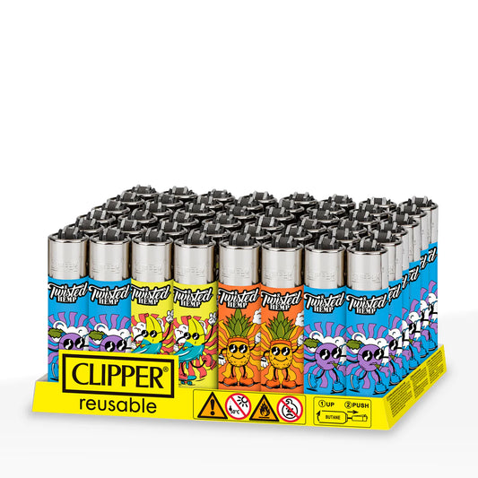 CLIPPER LIGHTER TWISTED HEMP (48CT)