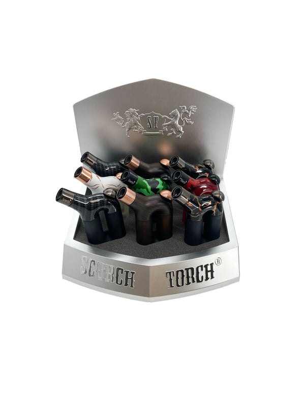 SCORCH PREMIUM TUBE 45 DEGREE TORCH DISPLAY (9CT)