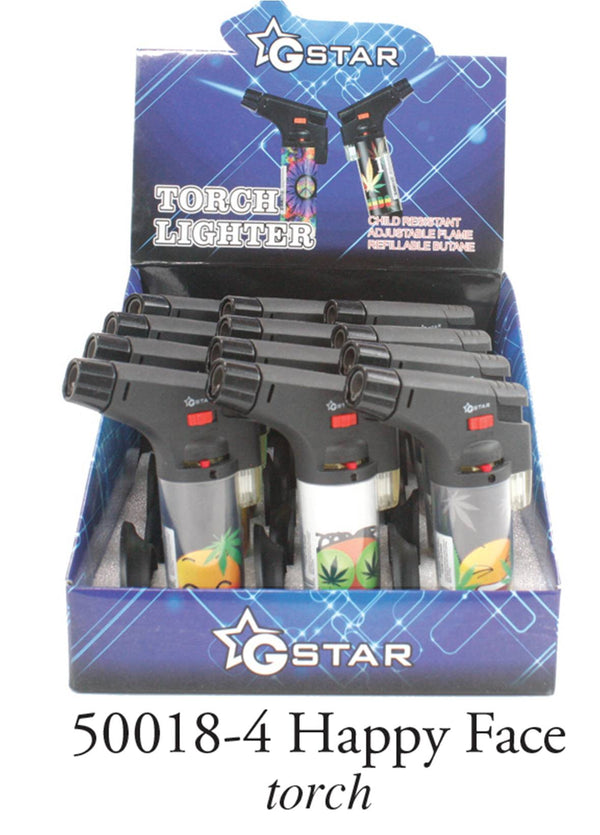 GSTAR HAPPY FACE LIGHTER DISPLAY (12CT)