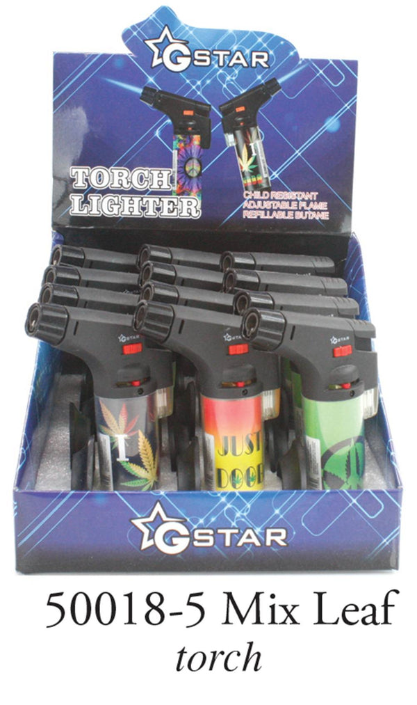 GSTAR MIX LEAF LIGHTER DISPLAY (12CT)