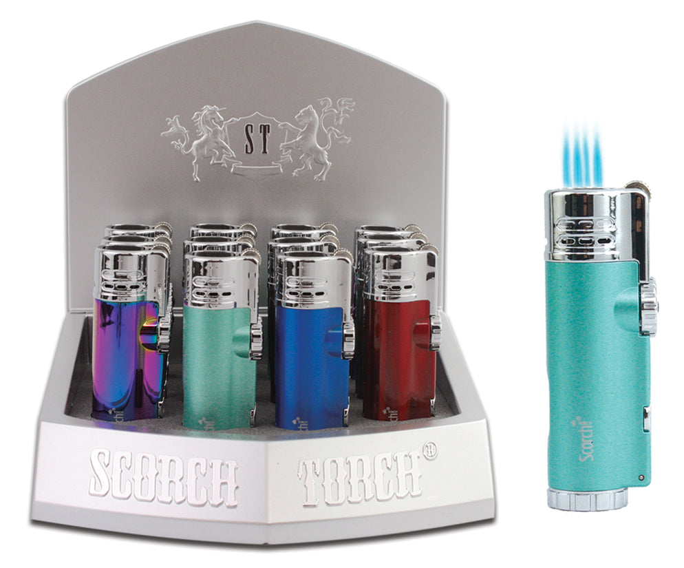 SCORCH STRAIGHT UP PREMIUM TORCH DISPLAY (12CT)