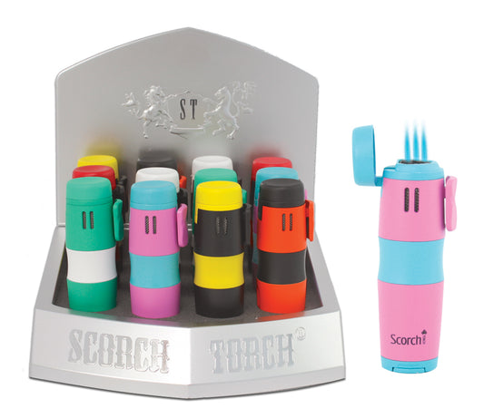 SCORCH MATTE FINISH PREMIUM TORCH DISPLAY (12CT)