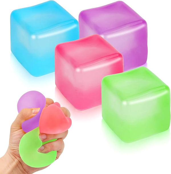 ASSORTED SQUEEZY TOY 4PK (1CT)
