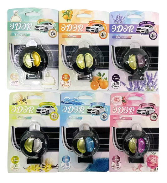 ODOR DUAL CAR SCENT AIR FRESHENER 7.5ML (1CT)