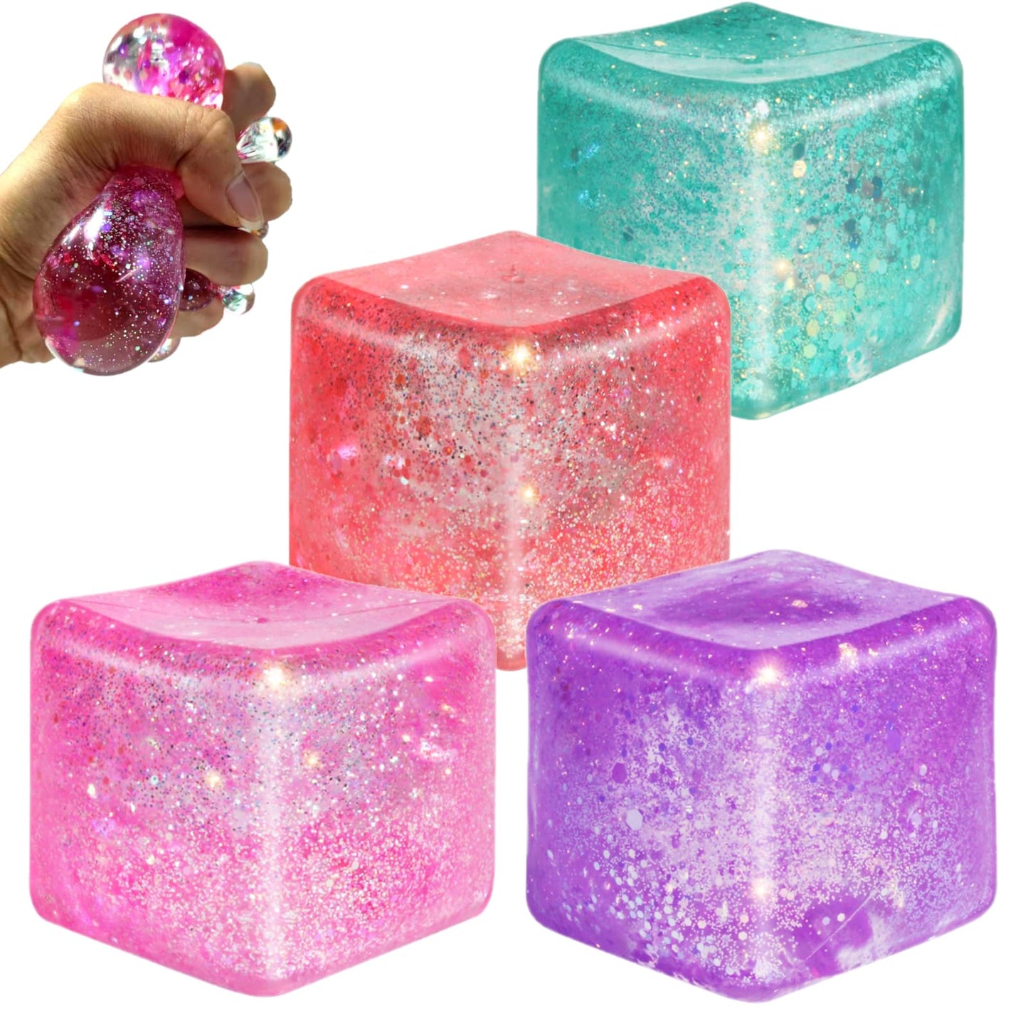 ASSORTED SQUEEZY TOY (12CT)