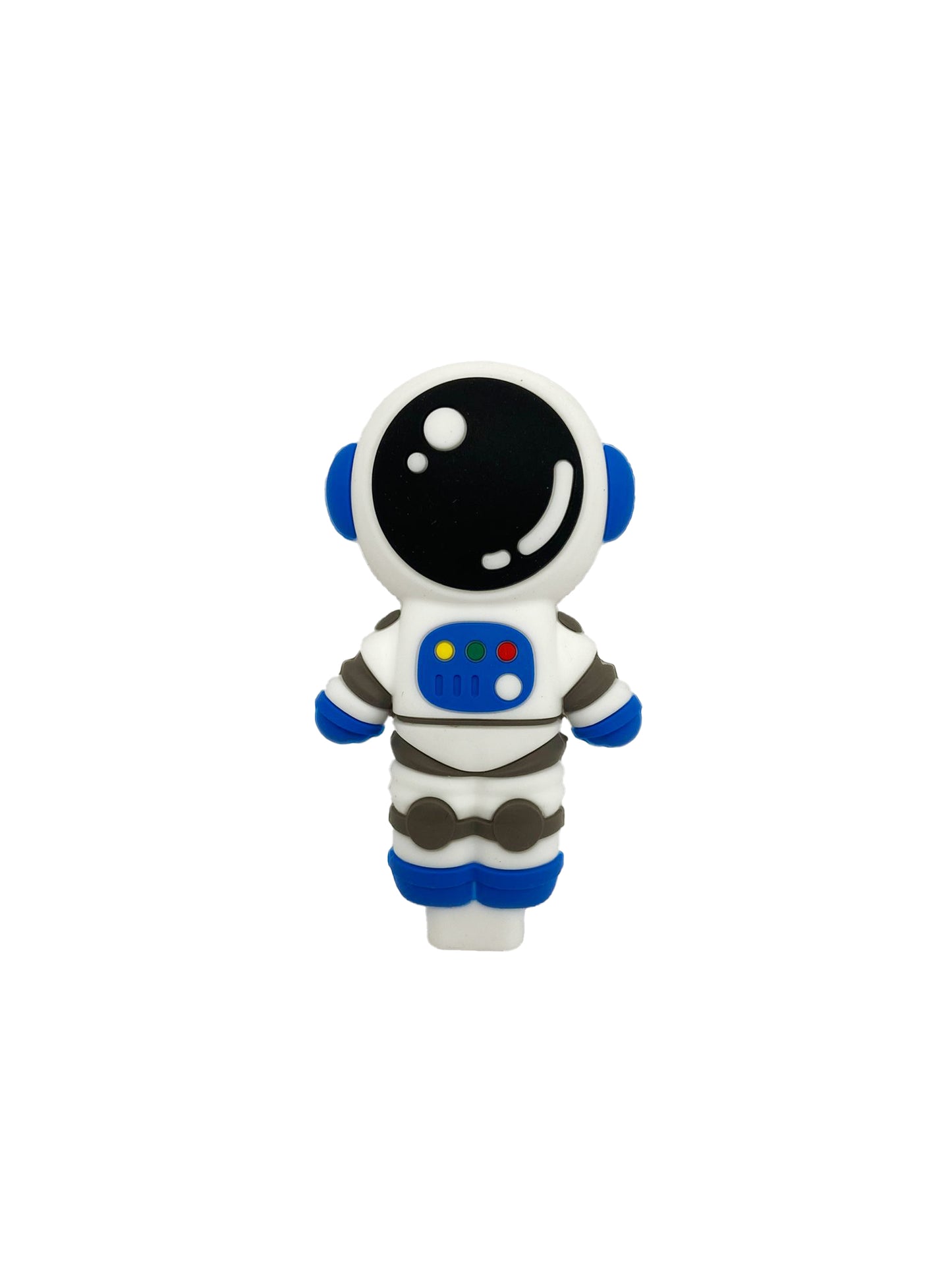 3" ASTRONAUT SILICONE HAND PIPE ASSORTED (1CT)