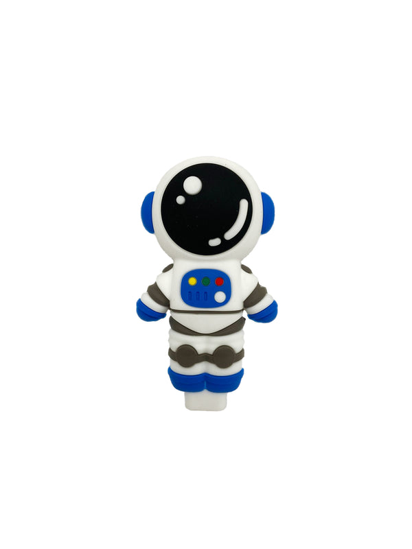 3" ASTRONAUT SILICONE HAND PIPE ASSORTED (1CT)