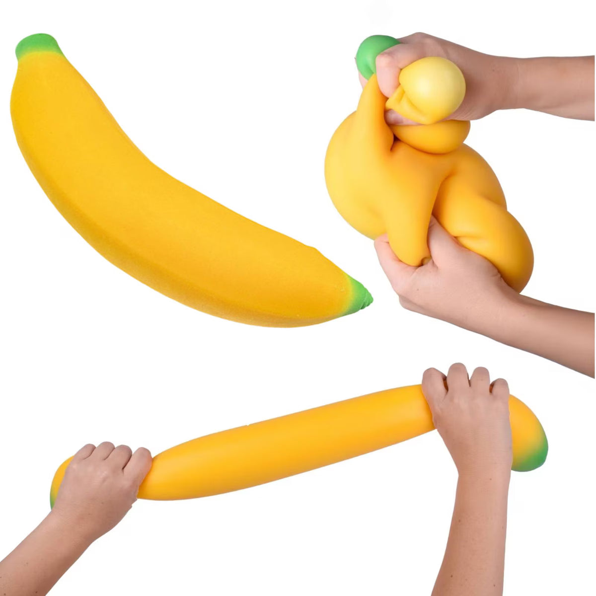 LARGE BANANA SQUISHY TOY