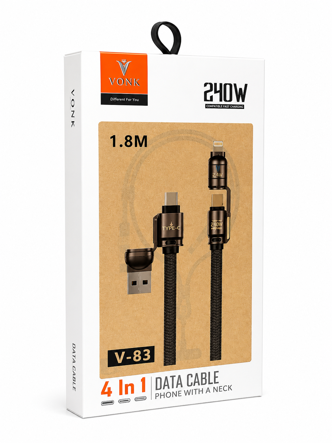 4 IN 1 DATA CABLE (1CT)